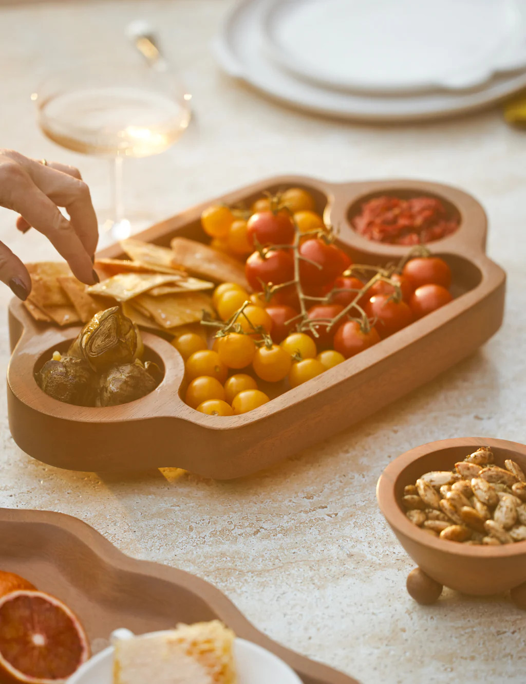 Divided Serving Tray | Lulu and Georgia 