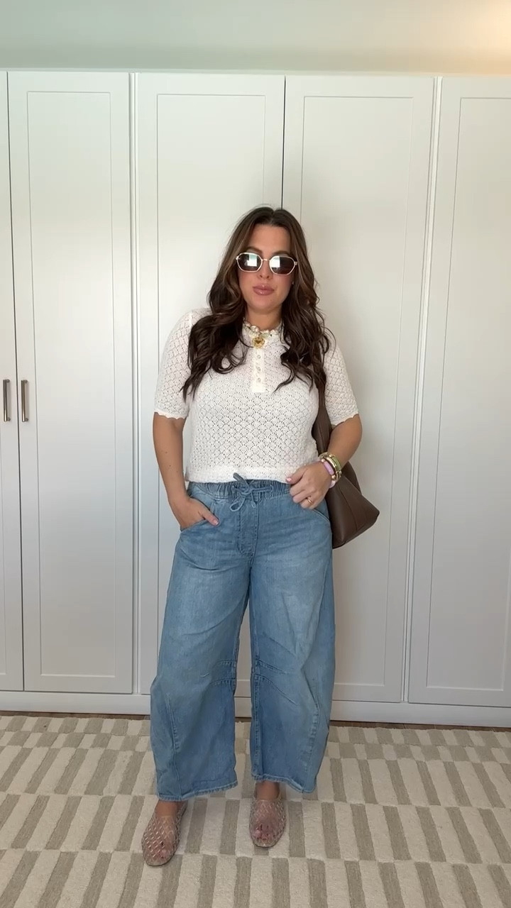 Comfy summer outfit you can easily transition to fall! 