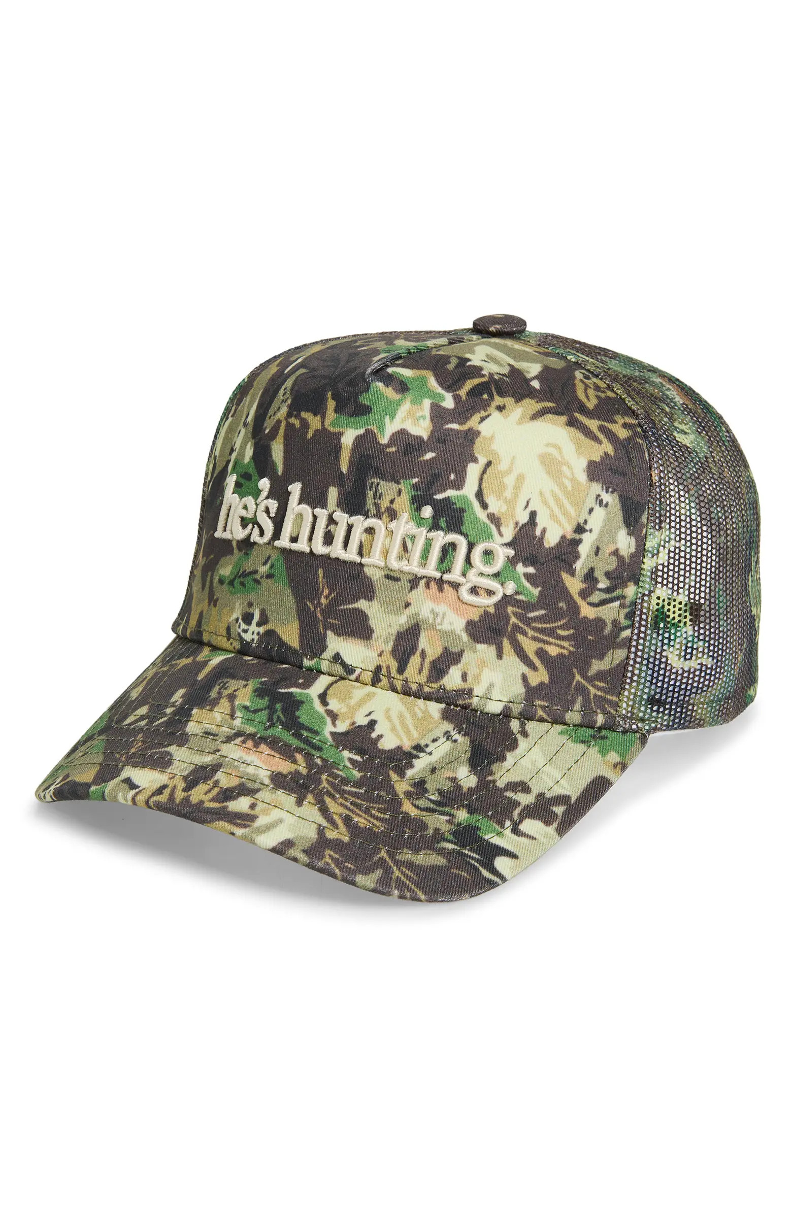 He's Hunting Trucker Hat | Nordstrom