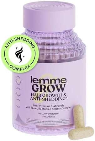 Lemme Grow Hair Growth Supplement for Women, Clinically Proven Keratin Complex for Visibly Thicke... | Amazon (US)