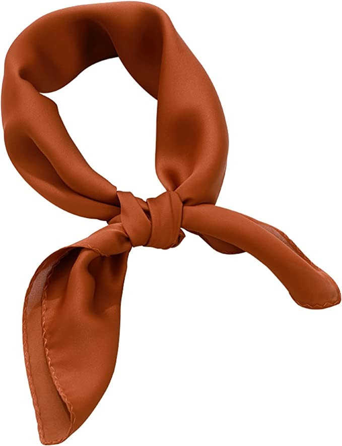 Square Silk Feeling Headscarf Neckerchief,Bandana Handbag Hair Scarf Bracelet Gift For Women/Girl... | Amazon (US)