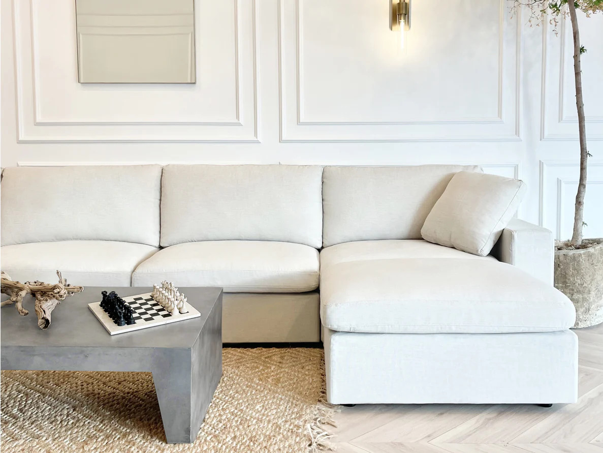 4-Seat Modular Chaise Sectional | 7th Avenue