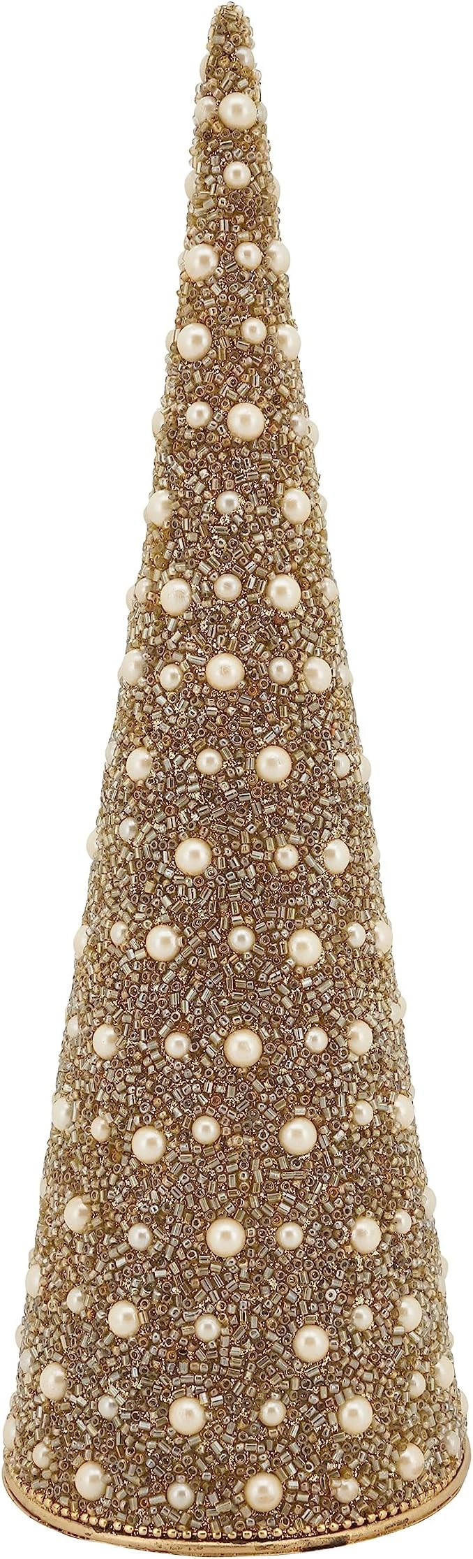 SARO LIFESTYLE Sparkling Beaded Holiday Tree | Amazon (US)