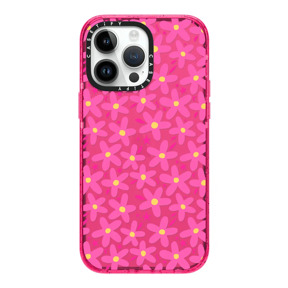 Transparent Pink Flowers Floral Pattern | Casetify (Global)