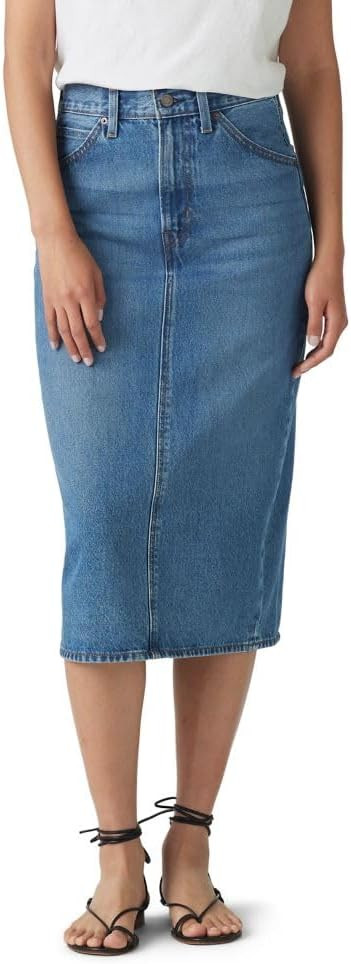Levi's Women's High-Rise Slit Skirt | Amazon (US)