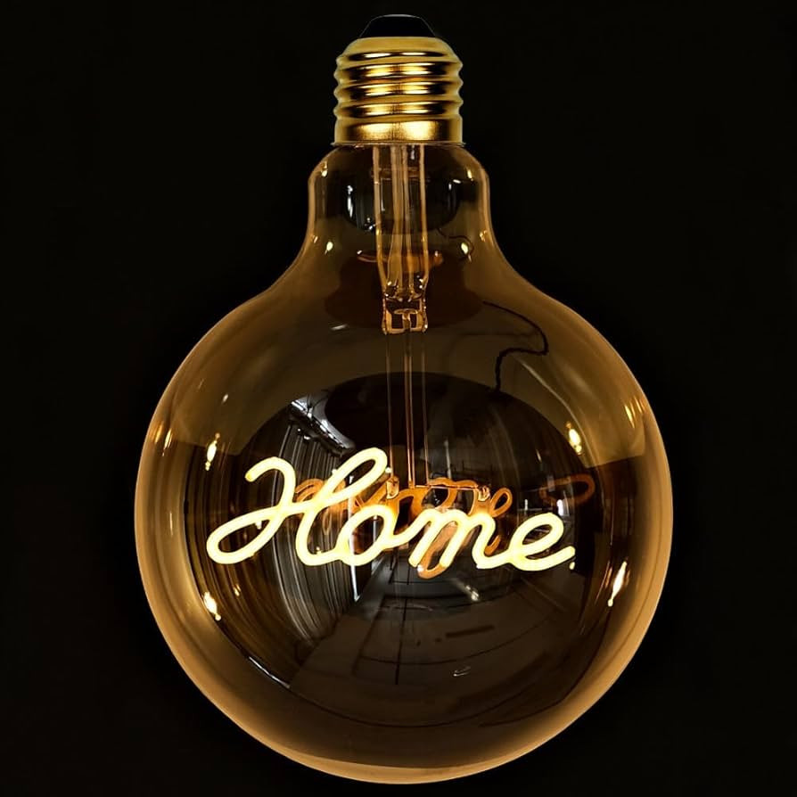 TIANFAN Giant Edison Bulb Alphabet Led Filament Lamp Bulb 4W Dimmable Medium Base 110/130V Vintag... | Amazon (CA)