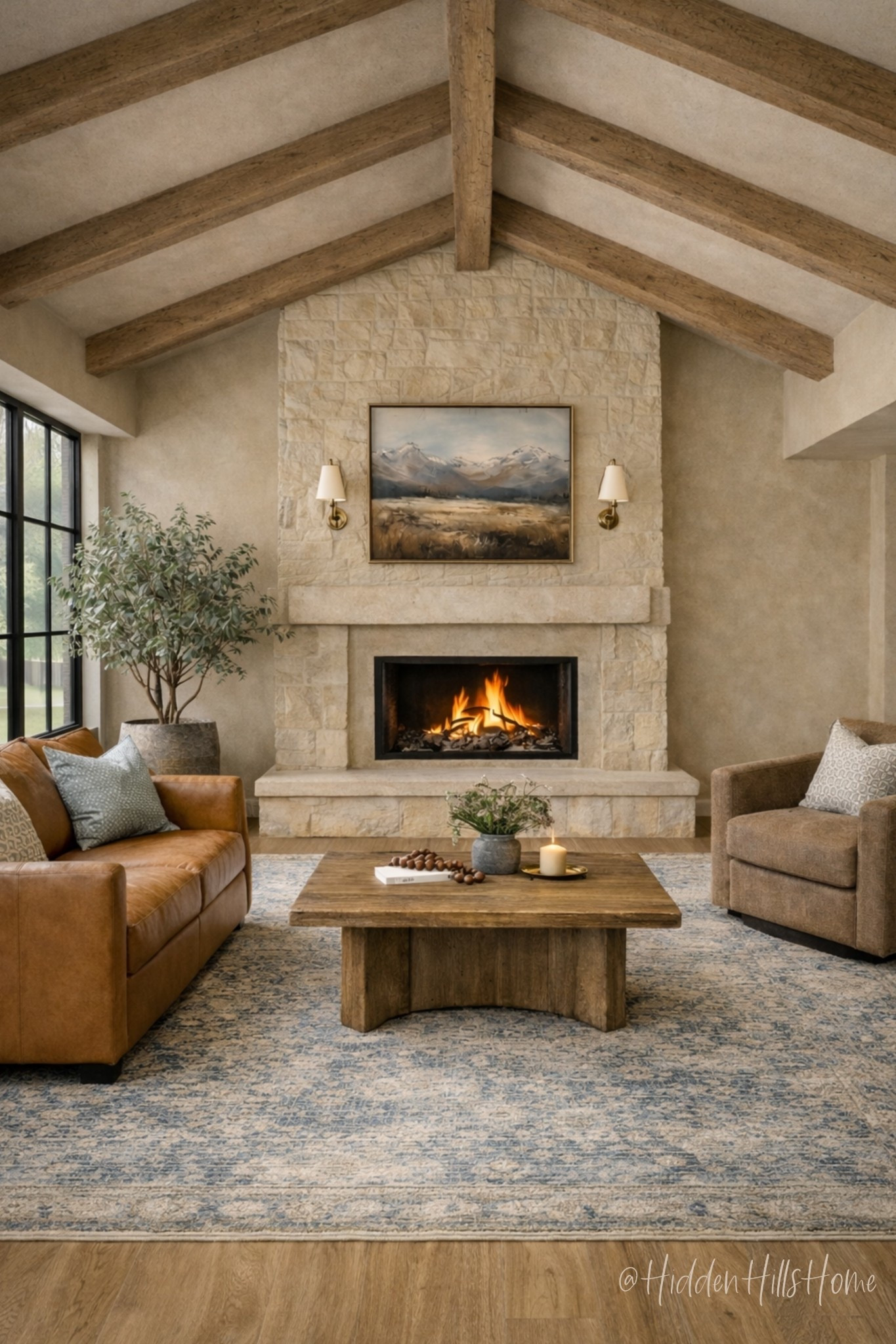 Cozy living room design, living room inspiration, leather sofa, coffee table, living room rug, home decor ideas, living room decor, accent chair 

#LTKHome #LTKSaleAlert #LTKSeasonal