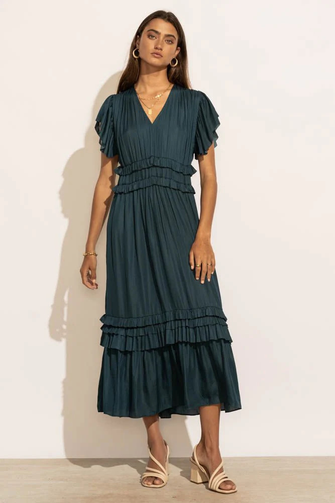 Jasmine Ruffle Maxi Dress curated on LTK