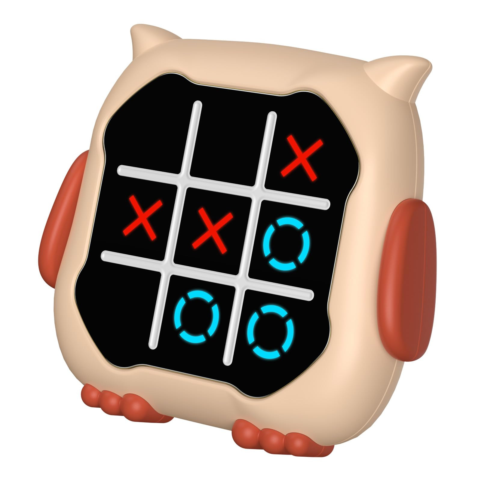 Tic Tac Toe Game, Animal-Themed 3-in-1 Handheld Puzzle Game Console, Board Games for Kids and Adu... | Amazon (US)