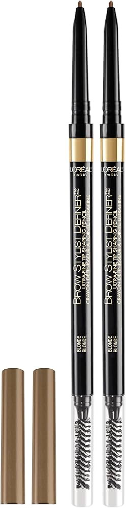 L'Oreal Paris Makeup Brow Stylist Definer Waterproof Eyebrow Pencil, Ultra-Fine Mechanical Pencil... | Amazon (US)