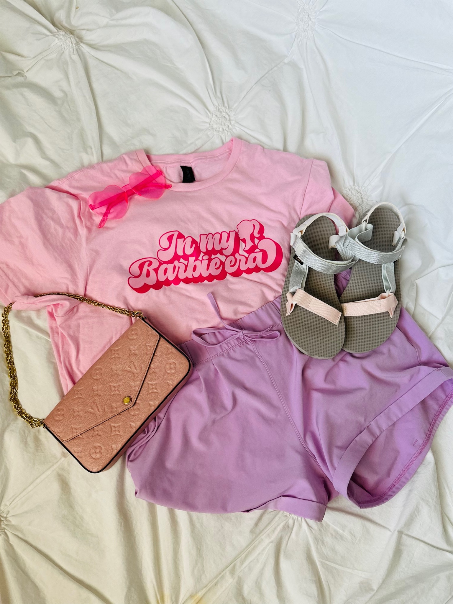 Barbie style tee and shorts to keep it simple! It’s too hot in Texas to dress up!

#LTKSeasonal #LTKBacktoSchool #LTKunder100