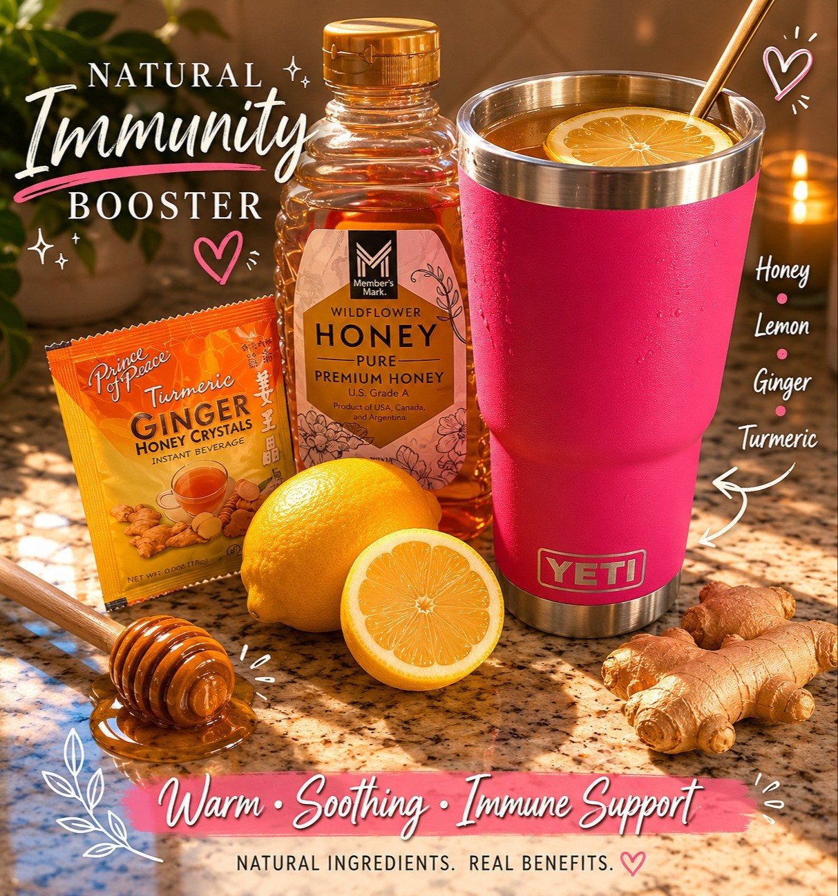 Honey + lemon + ginger = the cozy reset I didn’t know I needed 🍯🍋

#LTKmorningroutine #LTKselfcare #LTKfoodie