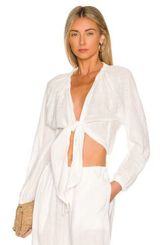 Long Sleeve Tie Top
                    
                    Bella Dahl | Revolve Clothing (Global)