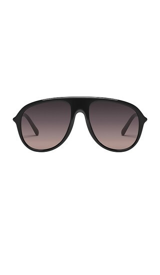 Quay Chart Topper Sunglasses in Black. | Revolve Clothing (Global)