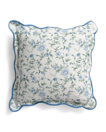 18x18 Lumanduo Floral Outdoor Pillow | Polyester | Marshalls