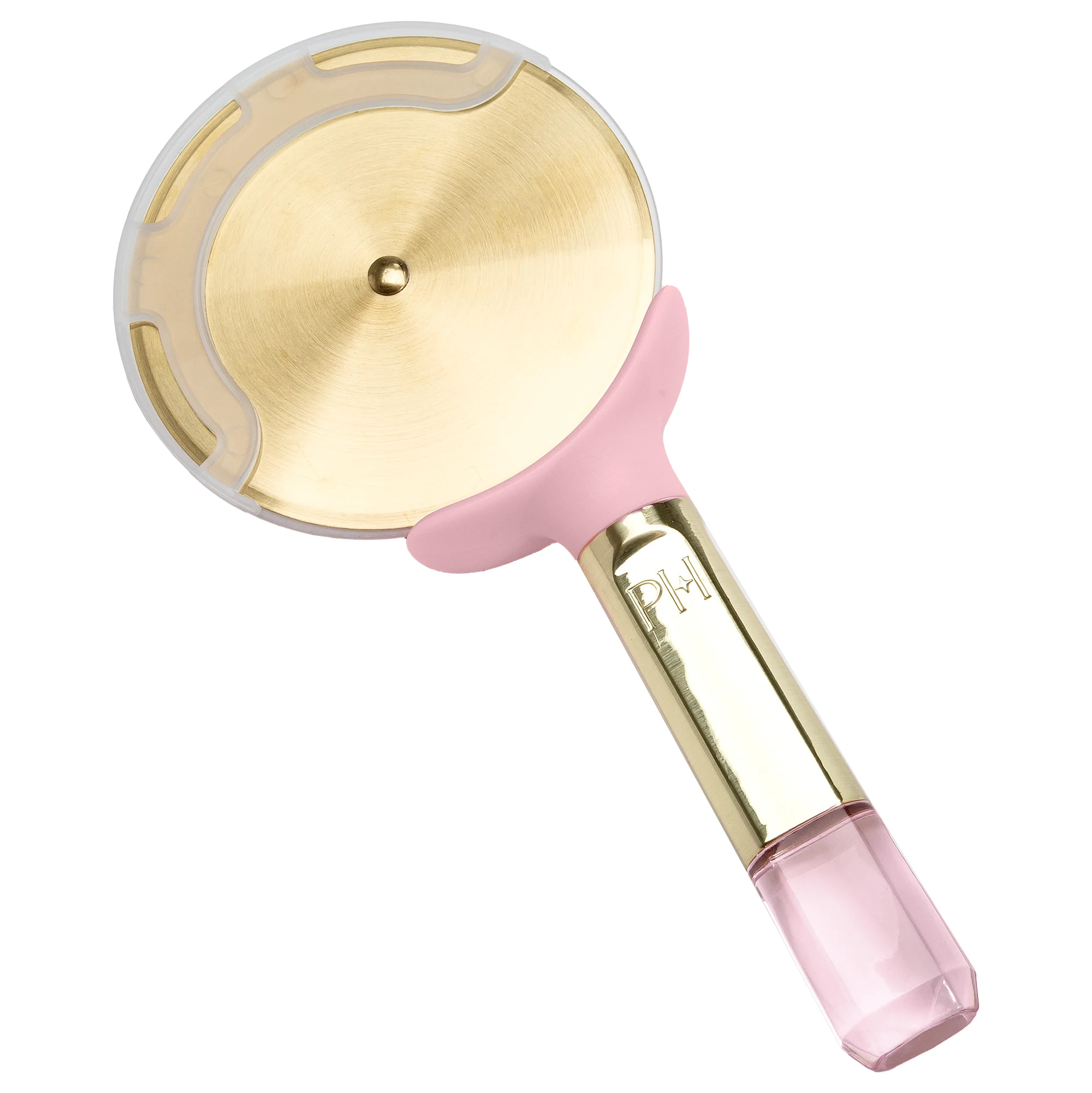 Paris Hilton Stainless Steel Pizza Cutter with Pink Jewel Shaped Handle, Oversized 4" Blade, Fing... | Walmart (US)