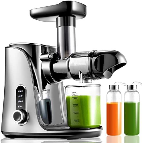 Juicer Machines,AMZCHEF Slow Masticating Juicer Extractor, Cold Press Juicer with Two Speed Modes, 2 | Amazon (US)