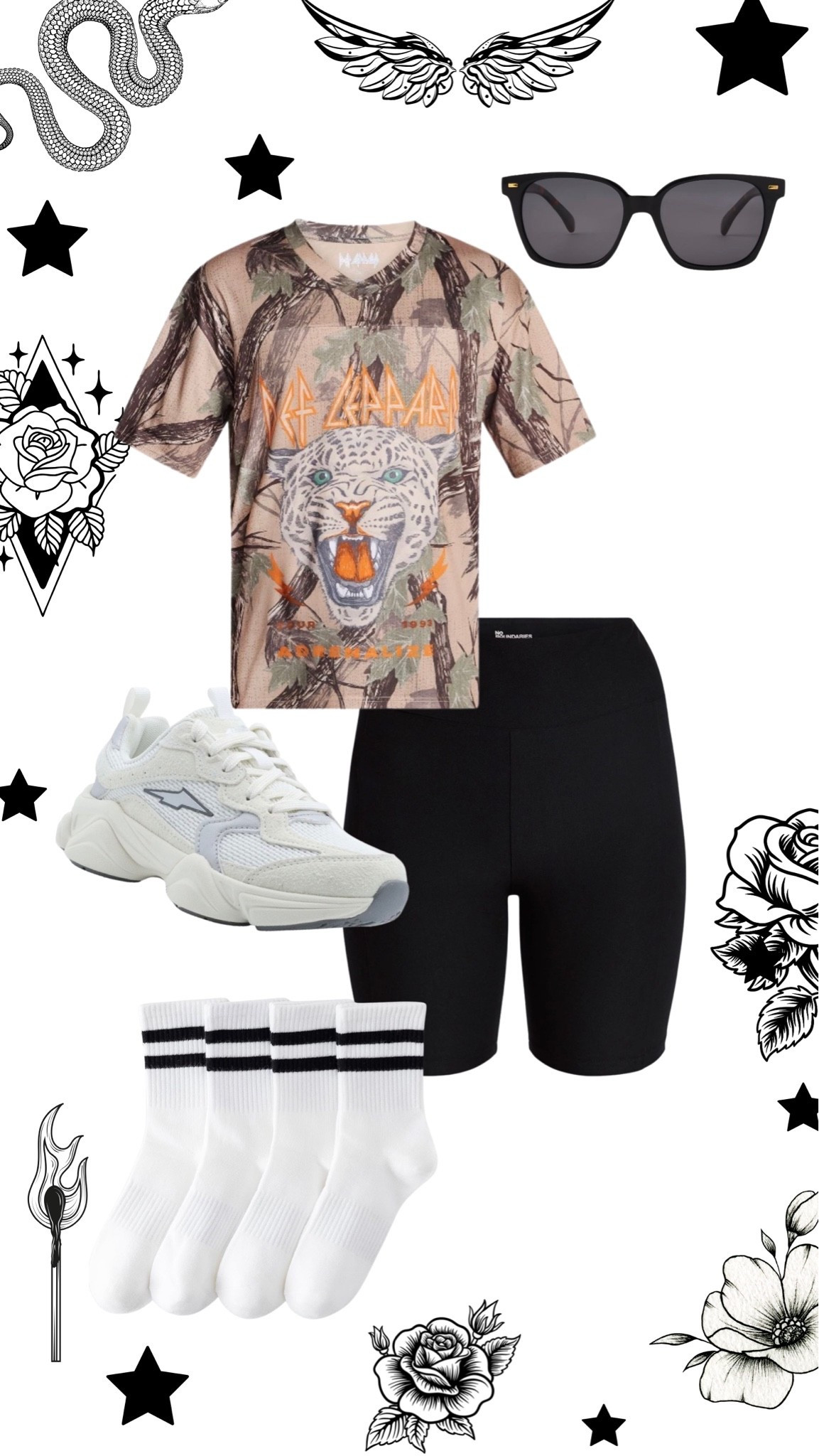 Camo jersey with biker shorts

#LTKootd #LTKgrwm #LTKMidsize