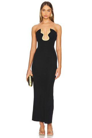 Abril Gown in Black | Revolve Clothing (Global)