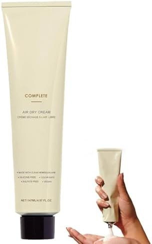 Complete Air Dry Cream, No Heat Air Dry Cream, Smoothens and Defines Hair, Hair Styling Creams fo... | Amazon (US)