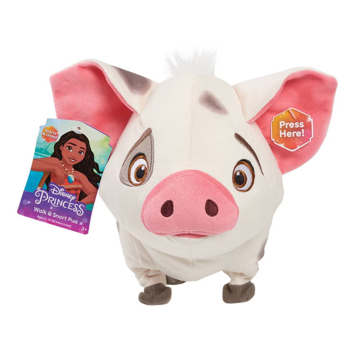 Disney Moana Walk & Snort Pua Stuffed Animal | Target