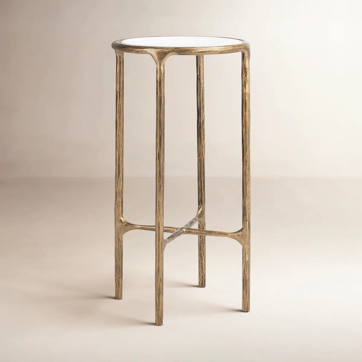 Evelynn 24" H x 12" W Iron End Table | Wayfair North America