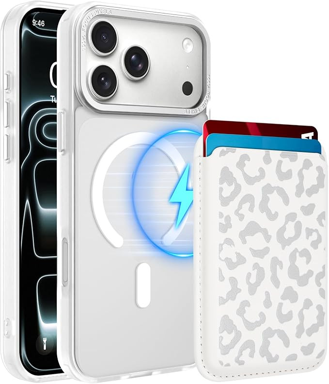 MOWIME Magnetic Case for iPhone 17 Pro Max [Compatible with Magsafe] [with Wallet & Card Holder] ... | Amazon (US)