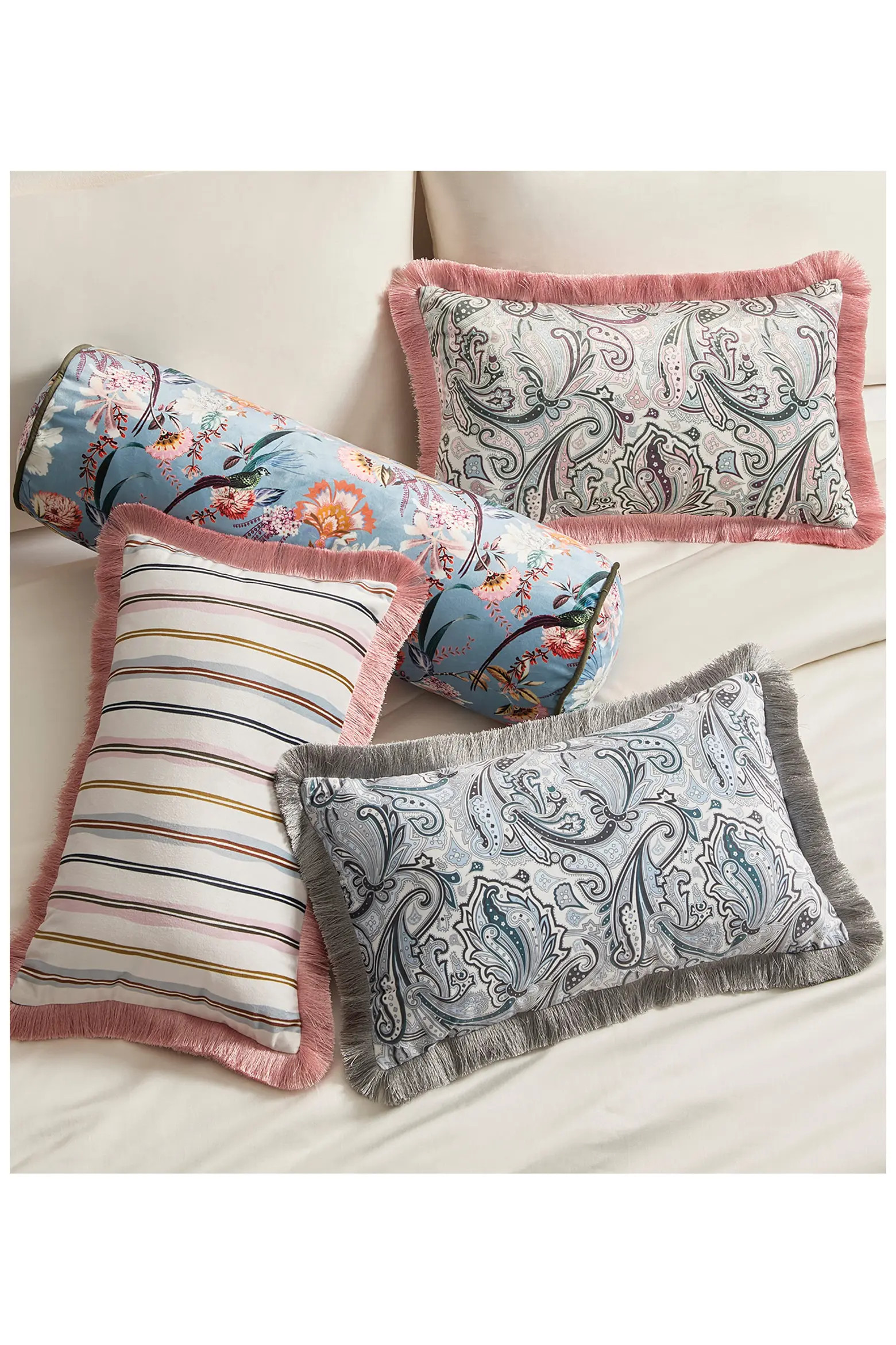 Tropical Birds Bolster Pillow | Nordstrom | Nordstrom
