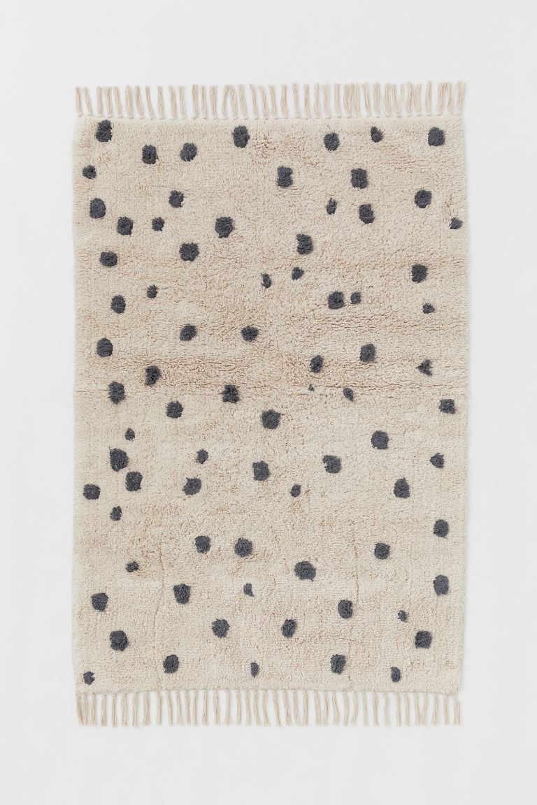 Spotted cotton rug | H&M (UK, MY, IN, SG, PH, TW, HK)