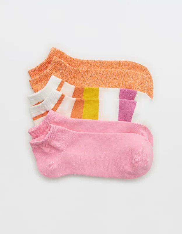 Aerie Ankle Sock 3-Pack | Aerie