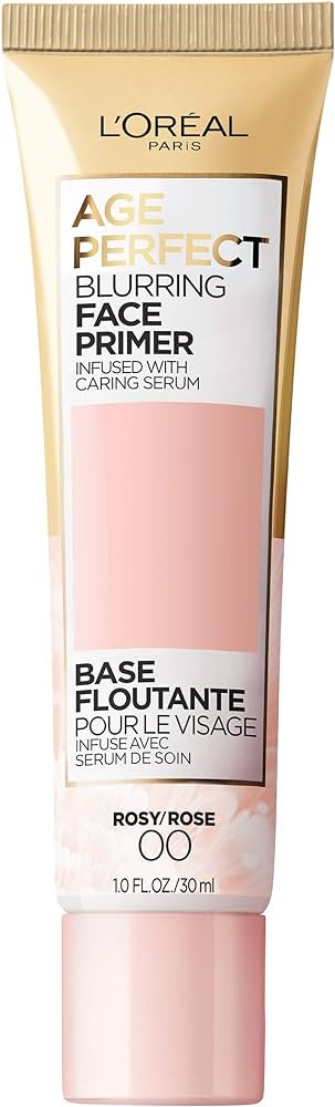 L'Oreal Paris Age Perfect Face Blurring Primer Infused with Caring Serum Smoothes Liners and Pore... | Amazon (US)