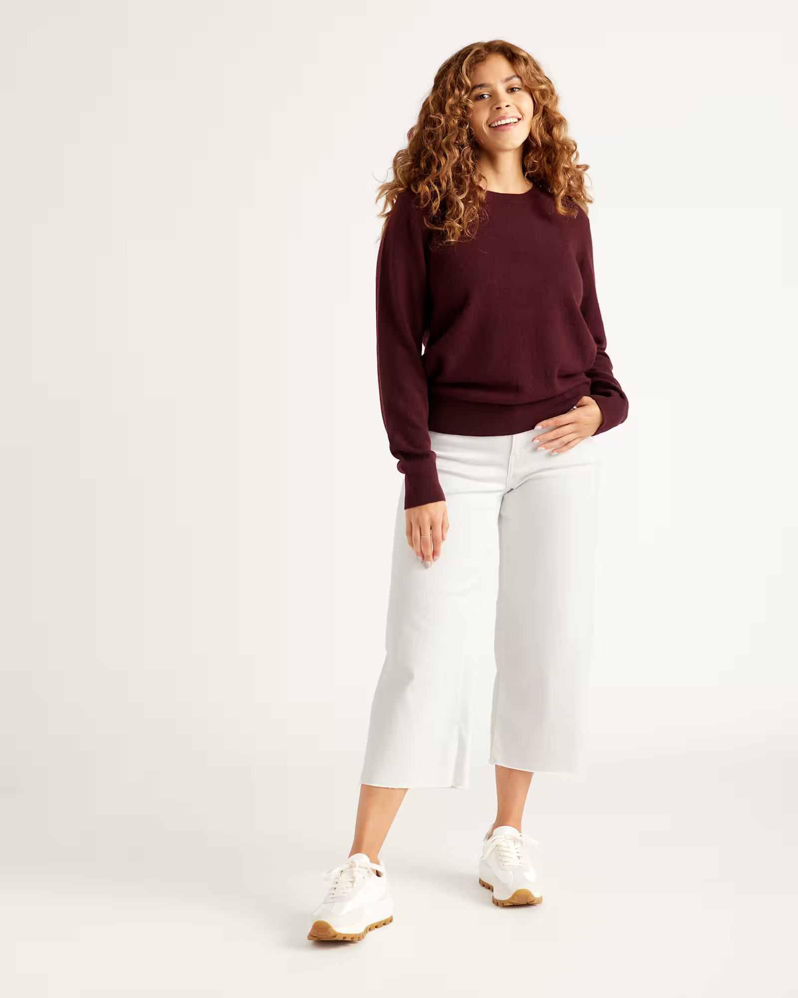 Mongolian Cashmere Crewneck Sweater | Quince
