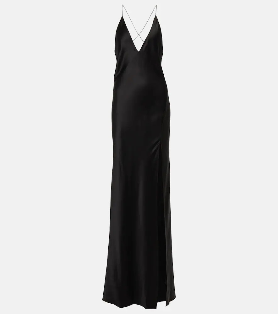 Nili Lotan Katie silk gown | Mytheresa (US/CA)
