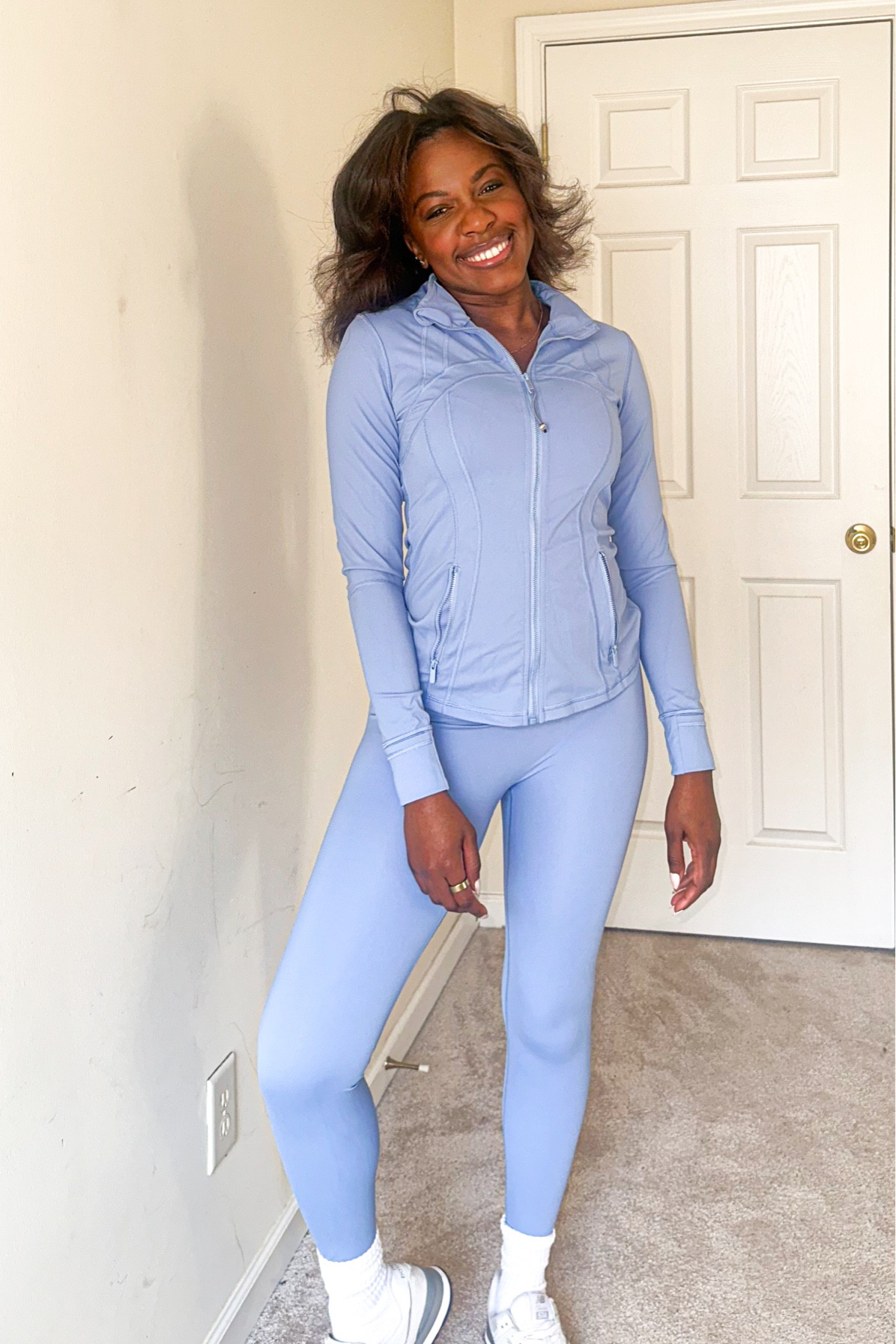 This lululemon set in Blue Willow color has my heart! 

#LTKStyleTip #LTKFitness #LTKMostLoved