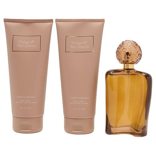 Tabitha Brown Fridays with Tab + Chance Her Business 3-piece Fragranced Set | HSN
