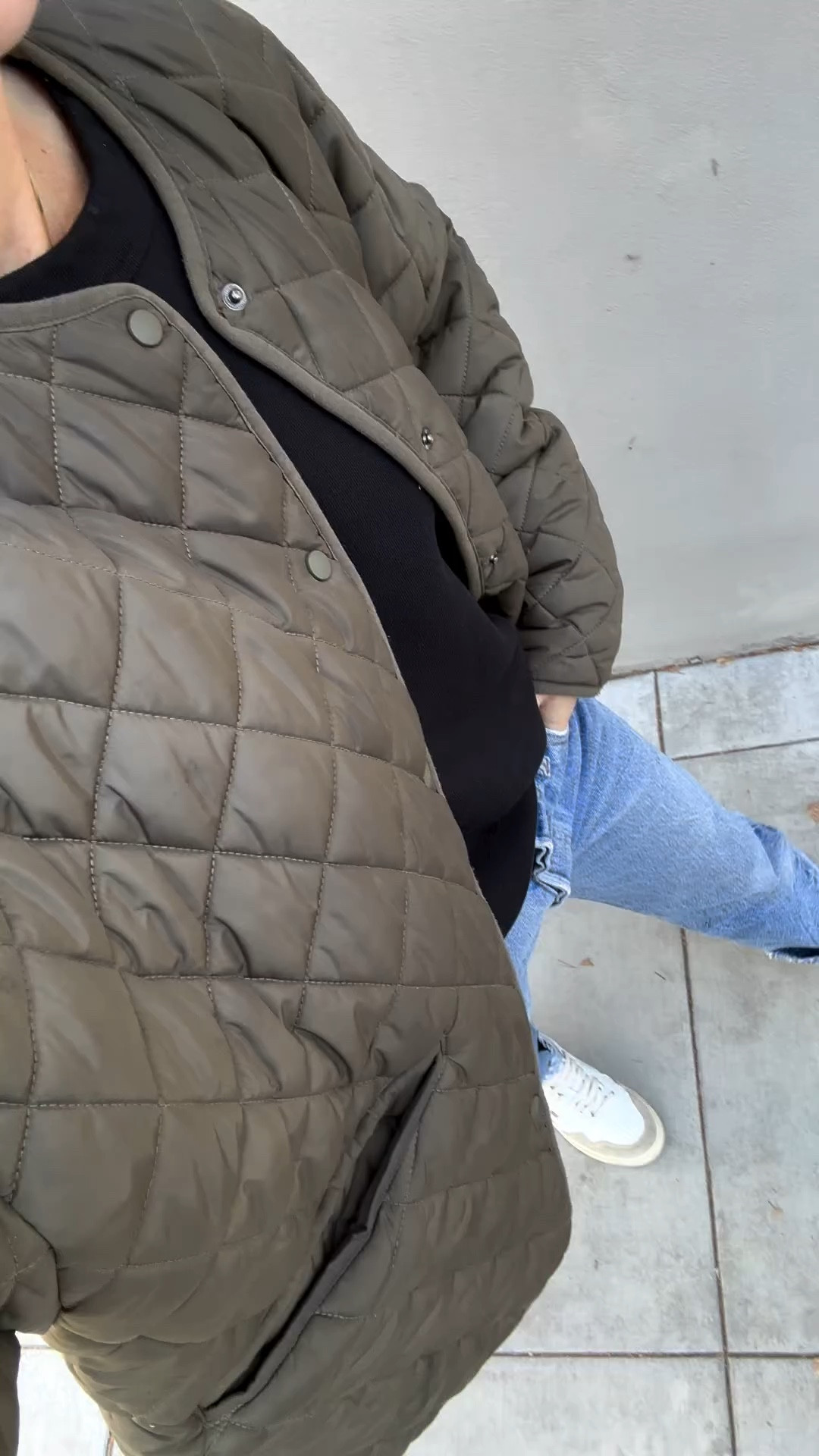 Strolling around. One of my favorite fall jackets, I linked it in black!