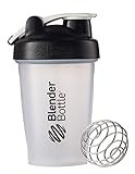 BlenderBottle Classic Loop Top Shaker Bottle, 20-Ounce, Clear/Black | Amazon (US)