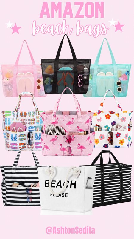 The cutest beach and pool bags for the summer!! All from amazon!! 

#LTKSeasonal #LTKTravel #LTKStyleTip