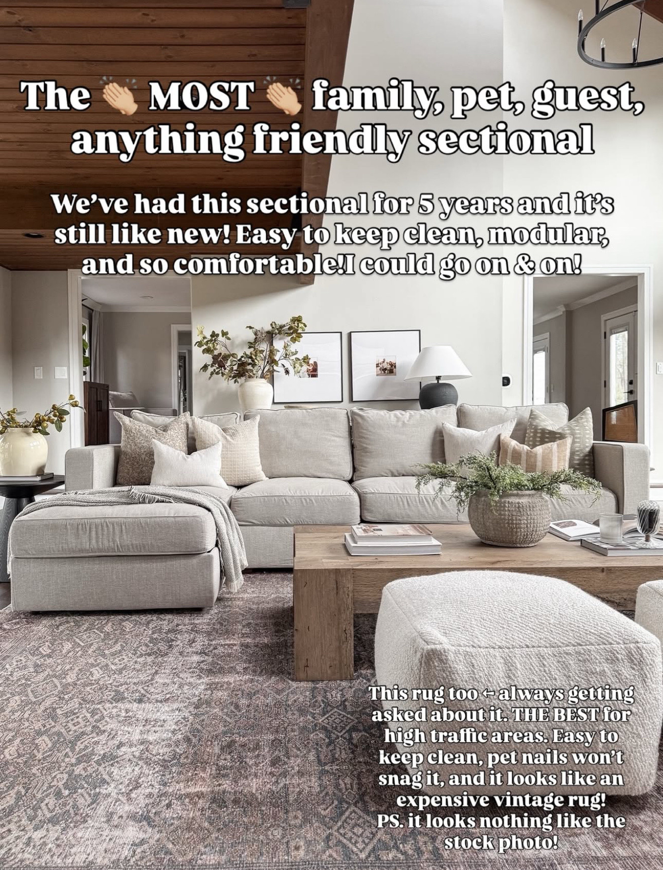 The best sectional! It’s washable, modular, and perfect for those with kids, pets, and who love to host! We have the Beachwood rained chenille fabric! 

#LTKHome #LTKSaleAlert #LTKFamily