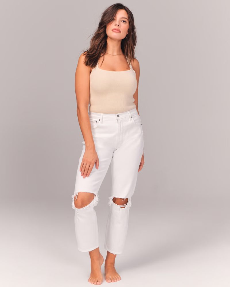 A&F Vintage Stretch Denim | Online Exclusive
			


  
						High Rise Mom Jeans
					



		
	



... | Abercrombie & Fitch (US)