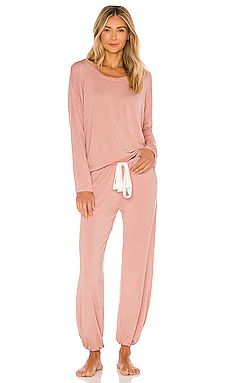 eberjey Gisele Slouchy Set in Misty Rose from Revolve.com | Revolve Clothing (Global)