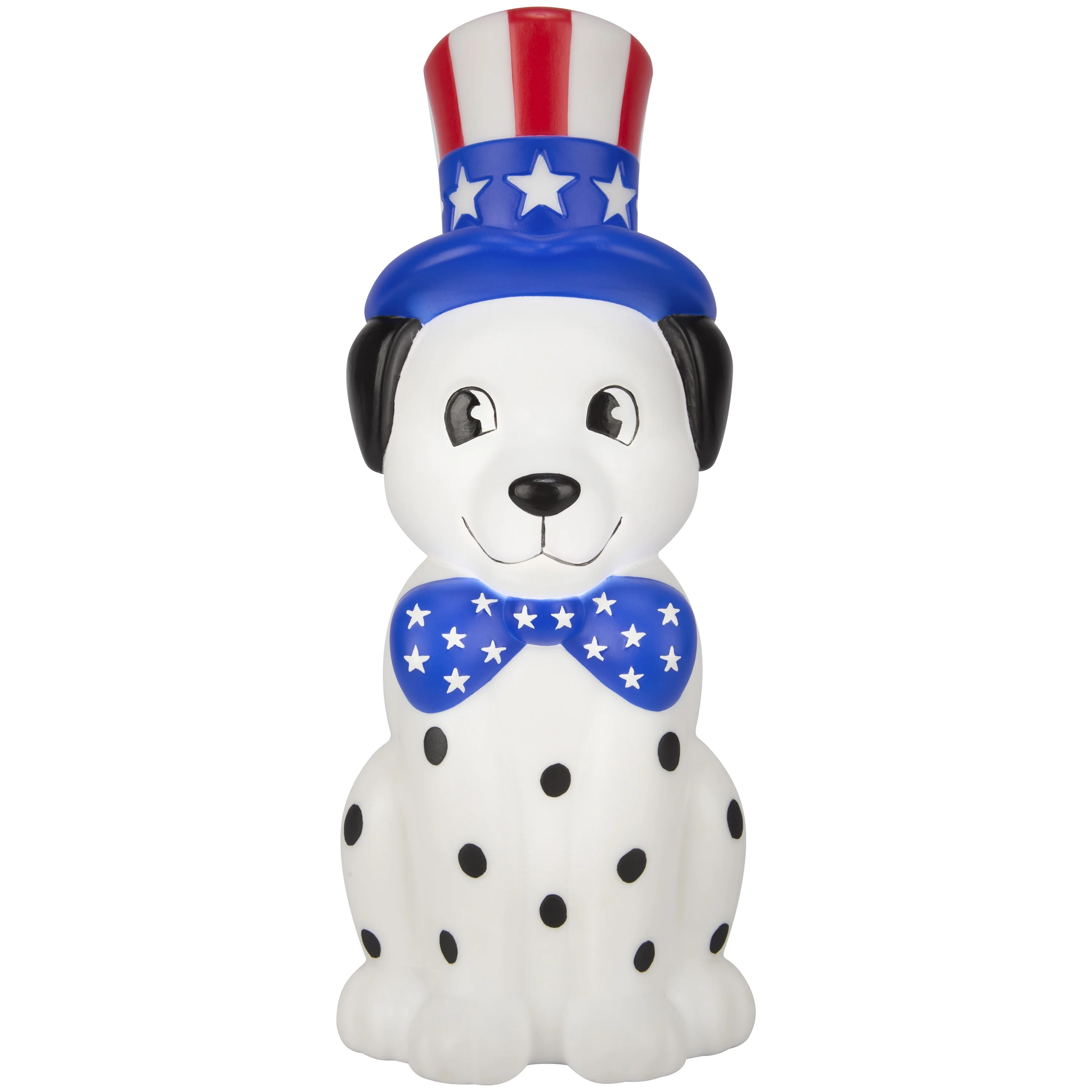 Independence Day Lighted Blow Mold Indoor Décor Patriotic Dalmatian Puppy 13.97 in x 4.60 in x 5... | Walmart (US)