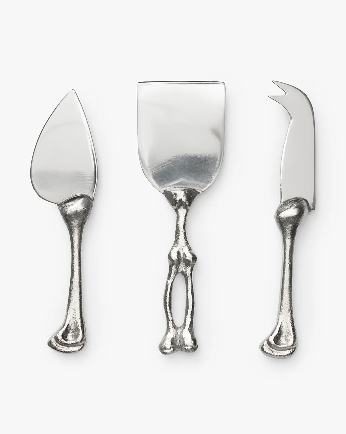 Skeleton Cheese Knives (Set of 3) | McGee & Co. (US)