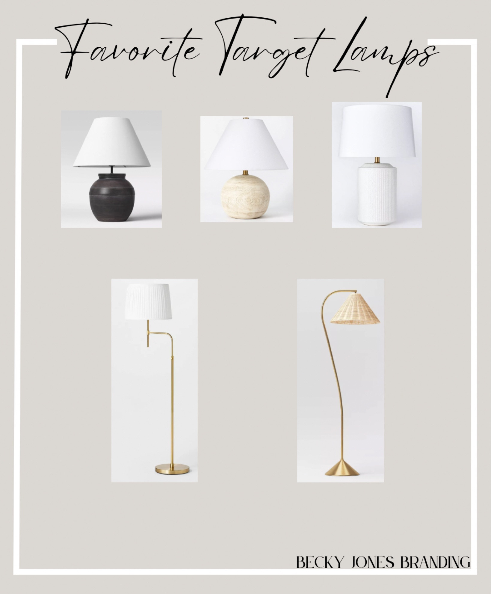 Beautiful and affordable lamps to light up your space!  

#LTKhome