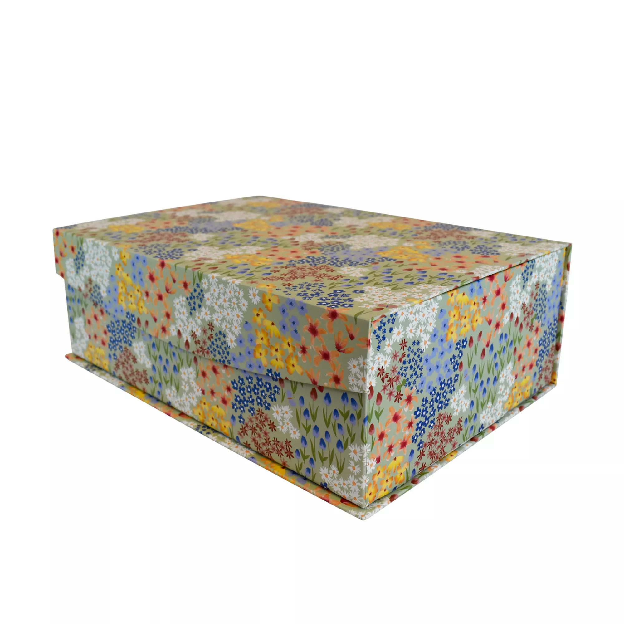 Celebrate Together™ Floral & Strawberry Hinge Paper Box | Kohl's