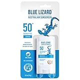 BLUE LIZARD Sensitive Mineral Sunscreen Stick with Zinc Oxide, SPF 50+, Water Resistant, UVA UVB Pro | Amazon (US)