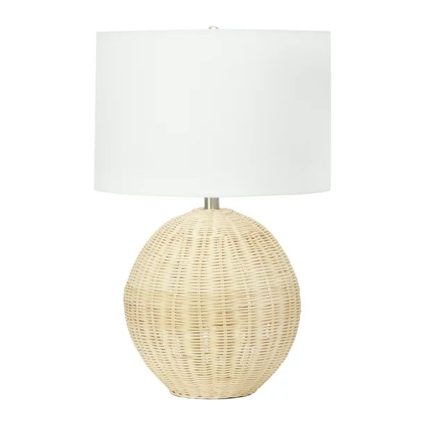 Orb-Shaped Rattan Table Lamp | Walmart (US)