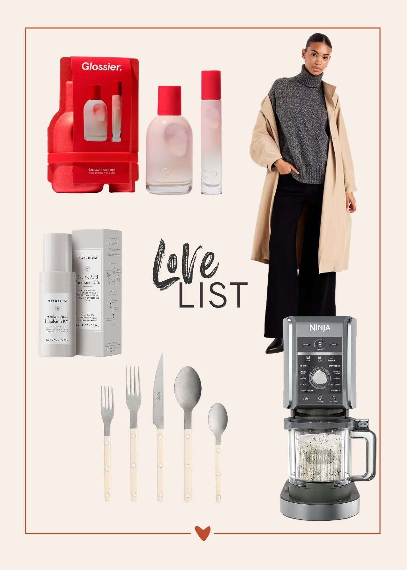 This weeks love list including the scent I get complimented on all the time and a kitchen appliance we are loving 

#LTKdayinmylife #LTKMidsize #LTKHome