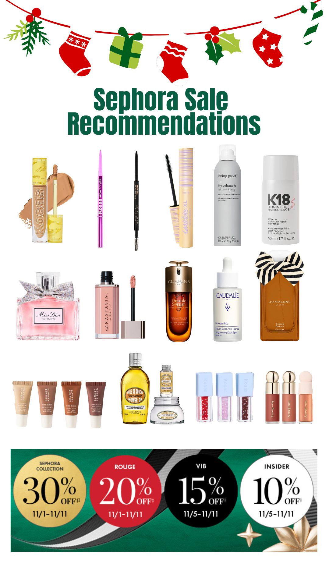 Sephora Sale Recommendations November 2024 

 

#LTKGiftGuide #LTKHoliday #LTKBeauty