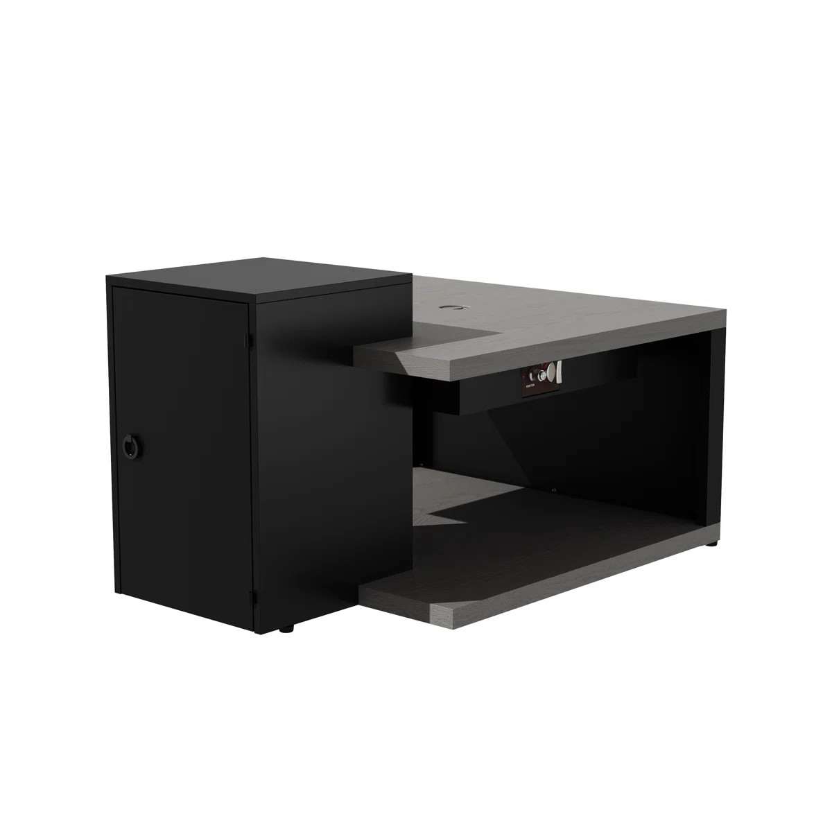 Smokeless & 50,000 BTU Propane Gas Fire Pit Table With Volcanic Rock | Wayfair North America